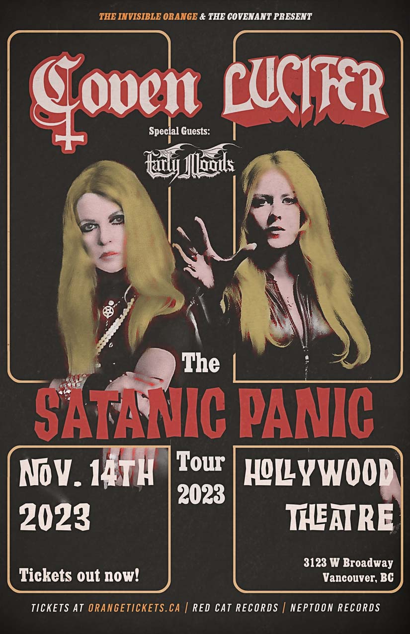 LUCIFER & COVEN - The Satanic Panic Tour