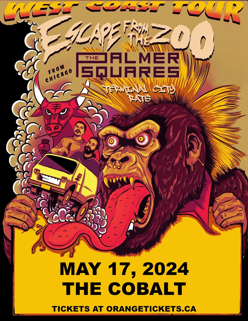 ESCAPE FROM THE ZOO // THE PALMER SQUARES // TERMINAL CITY RATS