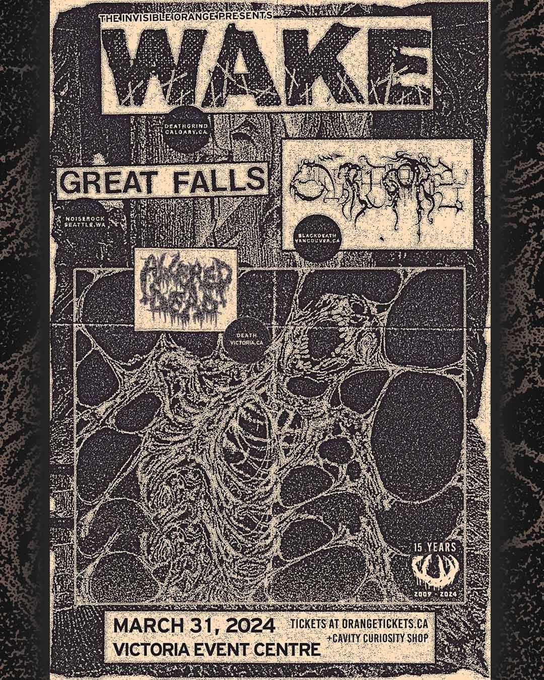 WAKE // GREAT FALLS // EGREGORE // ALTERED DEAD
